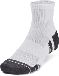 Under Armour Socken UA Performance Tech 3Pk Qtr Grau/Weiß/Hellgrau/Dunkelblau