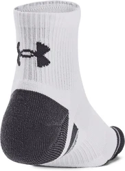 Under Armour Socken UA Performance Tech 3Pk Qtr Grau/Weiß/Hellgrau/Dunkelblau