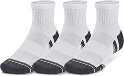 Under Armour Socken UA Performance Tech 3Pk Qtr Grau/Weiß/Hellgrau/Dunkelblau