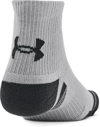 Under Armour Socken UA Performance Tech 3Pk Qtr Grau/Hellgrau/Dunkelgrau