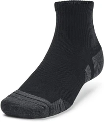 Under Armour Socken UA Performance Tech 3Pk Qtr Schwarz/Dunkelgrau/Dunkelblau