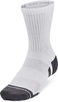Under Armour Socken UA Performance Cotton 3P Mid Grau/Weiß/Hellgrau/Creme/Dunkelblau