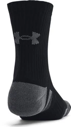 Under Armour Socken UA Performance Cotton 3P Mid Schwarz/Dunkelblau