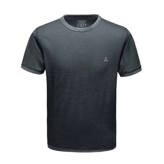 Schöffel Funktionsunterhemd Merino Sport Shirt 1/2 Arm Dunkelgrau/Dunkelblau/Grau/Hellgrau