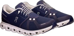 ON RUNNING Cloud 6 Sneaker Mitternacht / Weiß