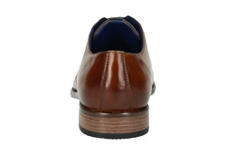 bugatti Schnürschuh Braun/Hellblau/Beige/Orange