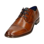 bugatti Schnürschuh Braun/Hellblau/Beige/Orange