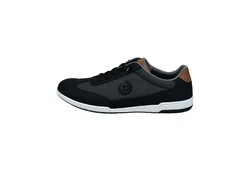 bugatti Sneaker Schwarz/Dunkelgrün/Blau/Hellblau