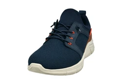bugatti Schnürschuh Sneaker Hellblau/Dunkelblau/Blau