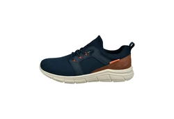 bugatti Schnürschuh Sneaker Hellblau/Dunkelblau/Blau