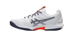 Asics Solution Speed FF 3 Tennisschuh Silber/Hellgrau/Schwarz/Weiß/Rot/Grau/Dunkelblau