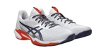 Asics Solution Speed FF 3 Tennisschuh Silber/Hellgrau/Schwarz/Weiß/Rot/Grau/Dunkelblau