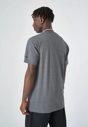 Cleptomanicx T-Shirt Mowe Dunkelgrau/Grau/Hellgrau