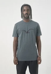 Cleptomanicx T-Shirt Mowe Grün/Dunkelgrün