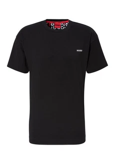 HUGO Pyjamaoberteil Tortuga mit Markenlabel