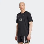 adidas Performance T-Shirt M BOX LOGO G T Schwarz/Dunkelgrün/Grün
