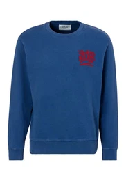 Sweatshirt mit Stickerei auf der Brust