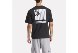 Reebok T-Shirt GS HS SHAQ LOGO TEE Dunkelgrau/Schwarz/Dunkelblau/Grau