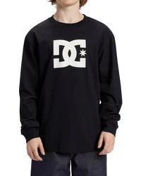 DC Shoes Langarmshirt DC Star Hls Schwarz/Grau/Creme/Dunkelblau/Rot