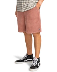 Billabong Bermudas Larry Cord 20 Beige/Rot