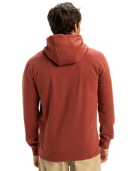 Quiksilver Hoodie Comp Orange/Rot/Braun/Dunkelrot