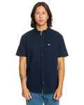 Quiksilver Kurzarmhemd Time Box Blau/Hellblau/Dunkelblau