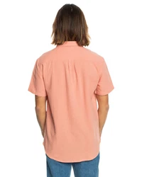 Quiksilver Kurzarmhemd Time Box Rosa/Orange/Rot