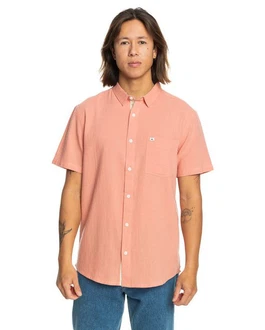 Quiksilver Kurzarmhemd Time Box Rosa/Orange/Rot Quiksilver Kurzarmhemd Time Box Rosa/Orange/Rot