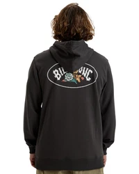 Billabong Hoodie Foundation Po Schwarz/Dunkelgrau/Grau