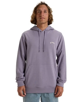 Billabong Hoodie Arch Lila/Grau