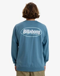 Billabong Sweatshirt Foundation Blau/Hellblau