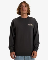 Billabong Sweatshirt Foundation Schwarz/Khaki/Dunkelgrau/Dunkelgrün
