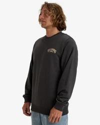 Billabong Sweatshirt Foundation Schwarz/Khaki/Dunkelgrau/Dunkelgrün
