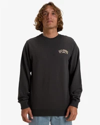 Billabong Sweatshirt Foundation Schwarz/Khaki/Dunkelgrau/Dunkelgrün