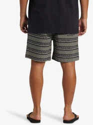 Quiksilver Bermudas Taxer Schwarz/Beige/Dunkelblau/Grün