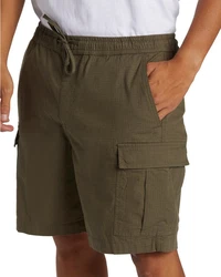 Quiksilver Bermudas Taxer Cargo Dunkelgrün/Khaki/Braun