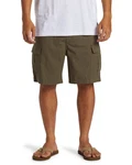 Quiksilver Bermudas Taxer Cargo Dunkelgrün/Khaki/Braun
