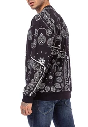 RedBridge Sweatshirt Streetwear-Pullover Schwarz/Creme/Braun/Dunkelblau