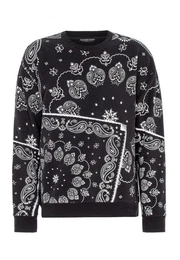 Sweatshirt mit Bandana-Print Moderner Streetwear-Pullover