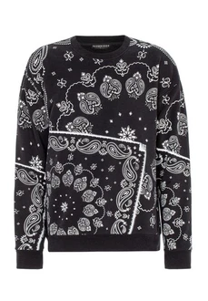 RedBridge Sweatshirt Streetwear-Pullover Schwarz/Creme/Braun/Dunkelblau