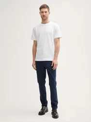 TOM TAILOR Chinohose Ultralight Travis Slim Dunkelblau/Blau