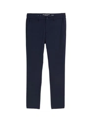TOM TAILOR Chinohose Ultralight Travis Slim Dunkelblau/Blau
