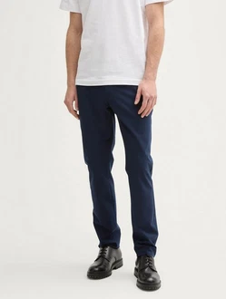 TOM TAILOR Chinohose Ultralight Travis Slim Dunkelblau/Blau