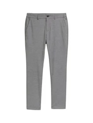 TOM TAILOR Chinohose Ultralight Travis Slim Hellgrau/Grau