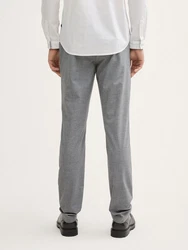 TOM TAILOR Chinohose Ultralight Travis Slim Hellgrau/Grau