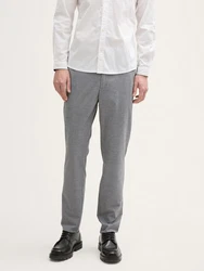 TOM TAILOR Chinohose Ultralight Travis Slim Hellgrau/Grau