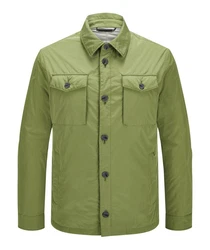 Milestone Hemdjacke MSBakersfield Dunkelgrün/Grün