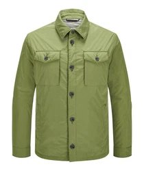 Milestone Hemdjacke MSBakersfield Dunkelgrün/Grün