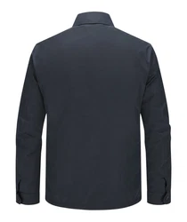 Milestone Hemdjacke MSBakersfield Dunkelblau/Blau/Hellblau