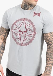 TAPOUT T-Shirt Skrape Grau/Silber/Hellgrau